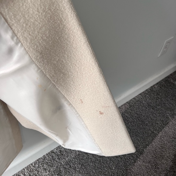 Jason Wu - White/Cream Boucle style peacoat - oversized - Picture 6 of 7